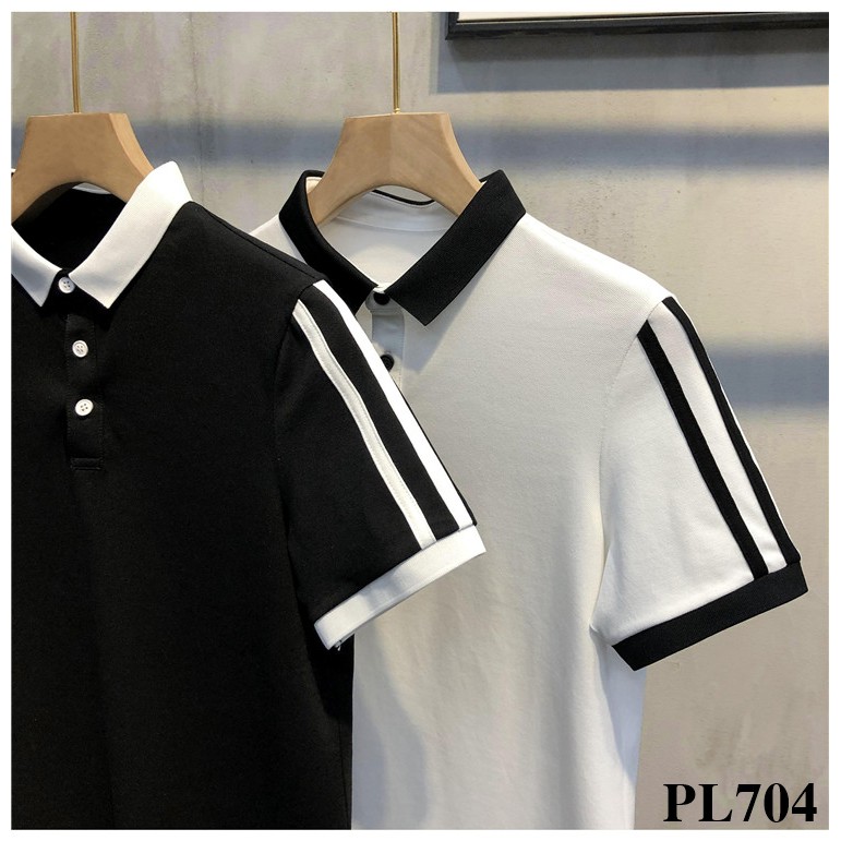 𝙎𝙐𝙔𝙀 𝙃𝙊𝙈𝙀 Áo Polo Nam Cổ Bẻ Vải Cá Sấu Cotton Mát Mẻ Phong Cách Trẻ Trung Chuẩn Form  ( PL704 )