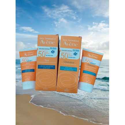Kem Chống Nắng Avene Fluide / Cleanance SPF50+ 50ml