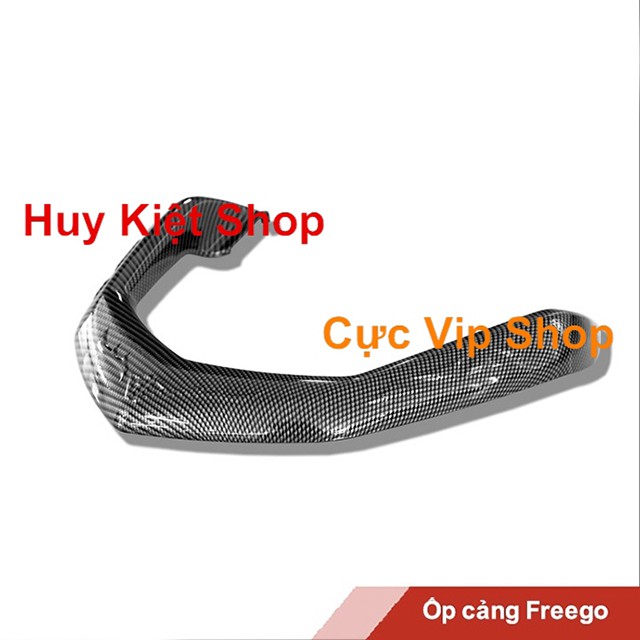 (Cho Xe Freego) Ốp Cảng Carbon Cao Cấp