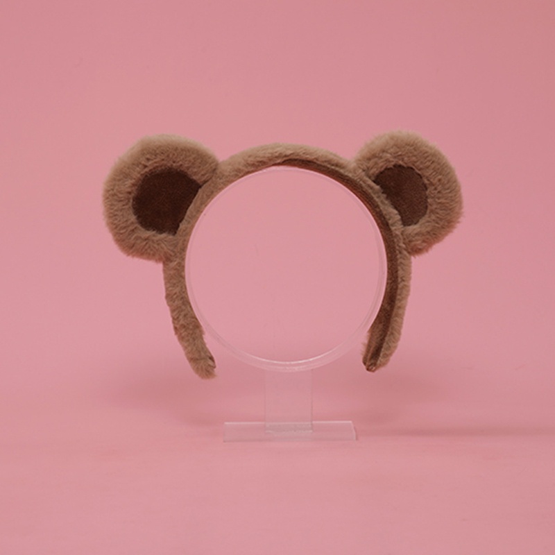 Băng Đô Tai Gấu Bông Xinh Xắn Cho Nữ