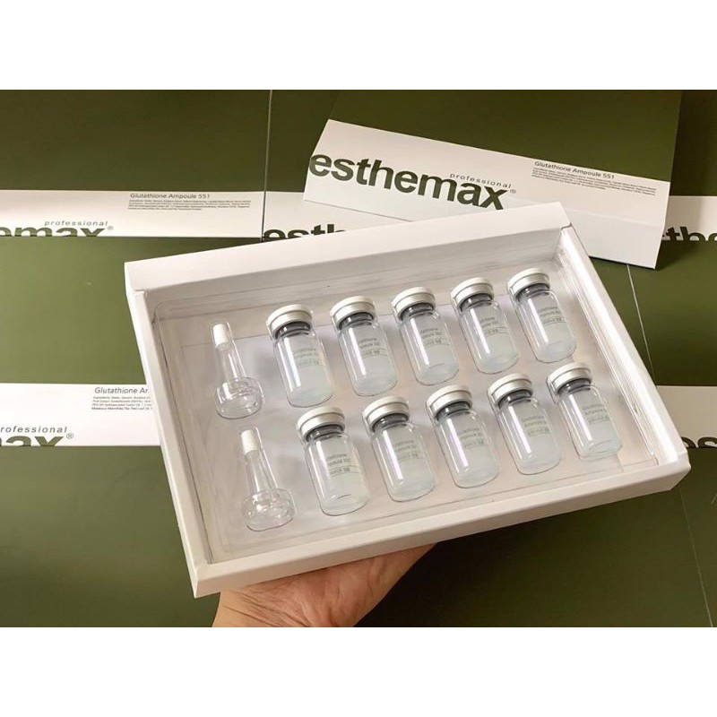 Serum tế bào gốc truyền trắng Esthe max chuyên dùng trong các Spa Clinic của Hàn - 1 lọ