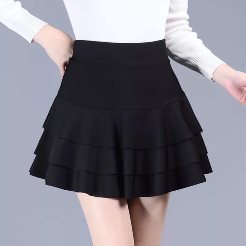 CHÂN VÁY NỮ XÒE 3 TẦNG