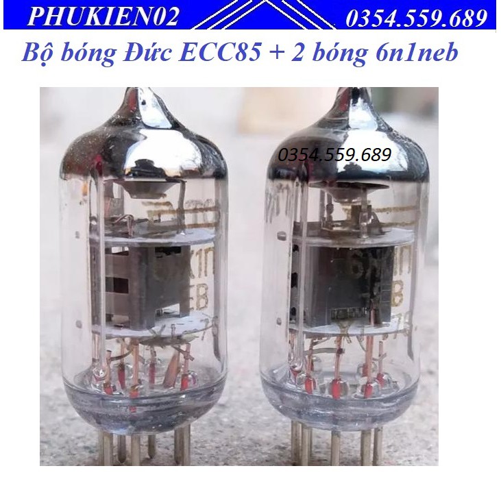 Bộ 02 Bóng Đèn Nga Cho Amply Đèn Nobsound MS10D ,MKII, MKIII 6n1n-EB + 6H1n - 6n1n-EB + 6H1n