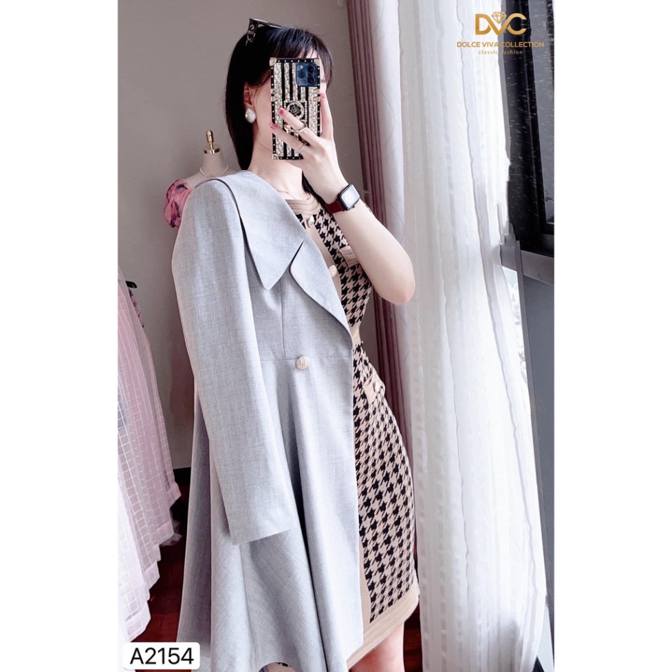 [NEW] Áo vest xám dáng dài cao cấp A2154 | BigBuy360 - bigbuy360.vn