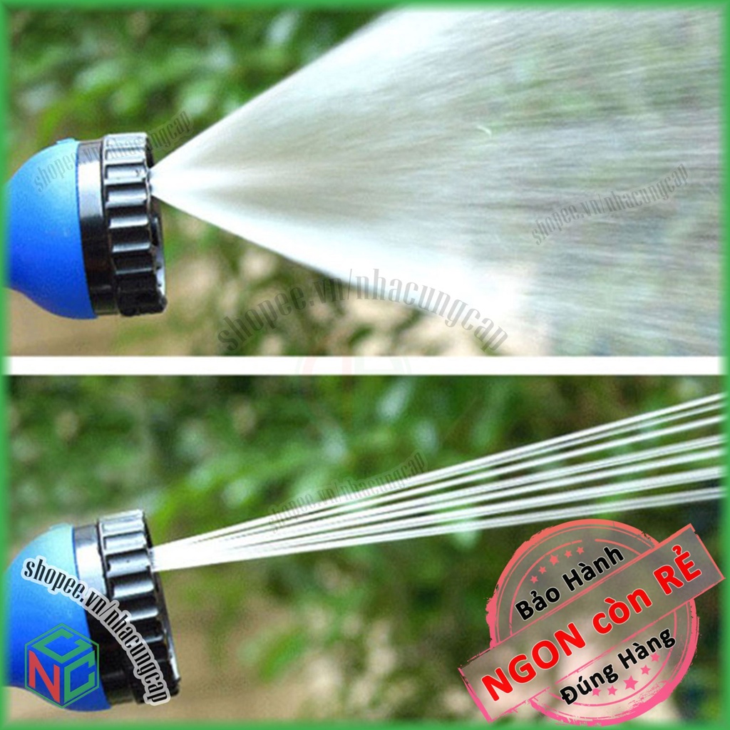 [KhoNCC] Vòi Xịt Co Giãn Nở Thông Minh - Dài Gấp 3 Lần Ban Đầu - Xịt Sân Vườn Rửa Xe 15m - 30m - NLVQ-2399-VGN