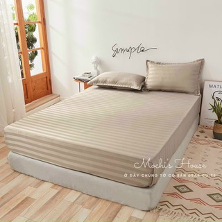 [SET GA GỐI] BỘ GA VÀ 2 VỎ GỐI COTTON 3F DÒNG CHUYÊN CHO KHÁCH SẠN CHUẨN 3 SAO, 4 SAO. GA GỐI MOCHI HOUSE