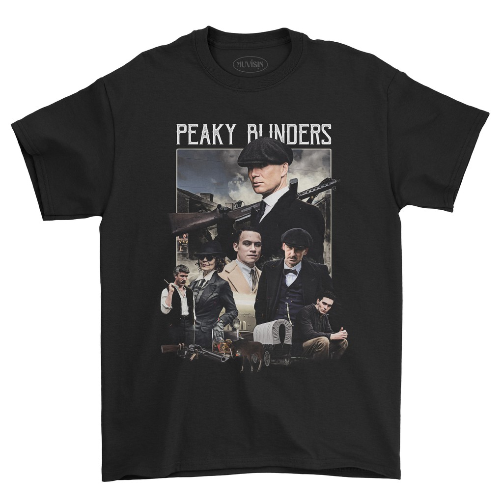 Áo Thun In Hình Phim Peaky Blinders Độc Đáo Cá Tính