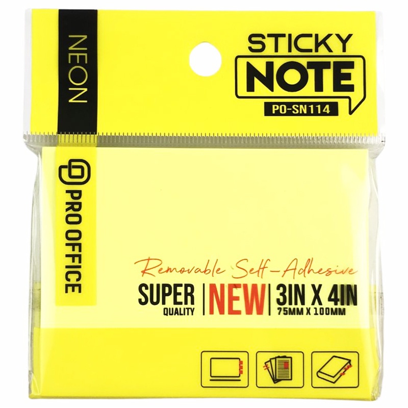 Giấy Note Neon Pro-Office PO-SN114