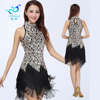 Đầm Khiêu Vũ Đính Kim Sa Lấp Lánh