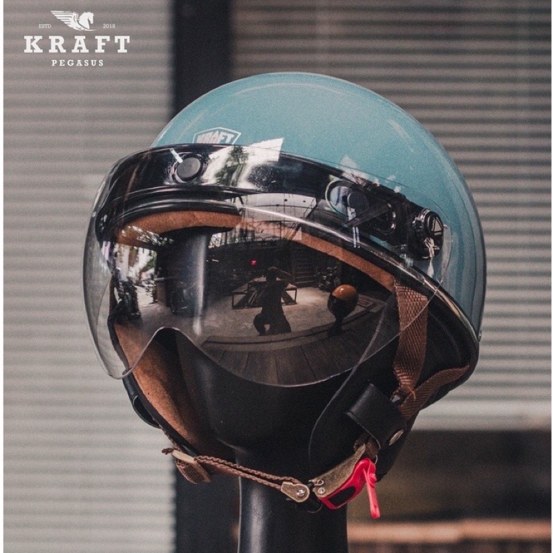 Nón Bảo Hiểm 1/2 Kraft Pegasus Helmet