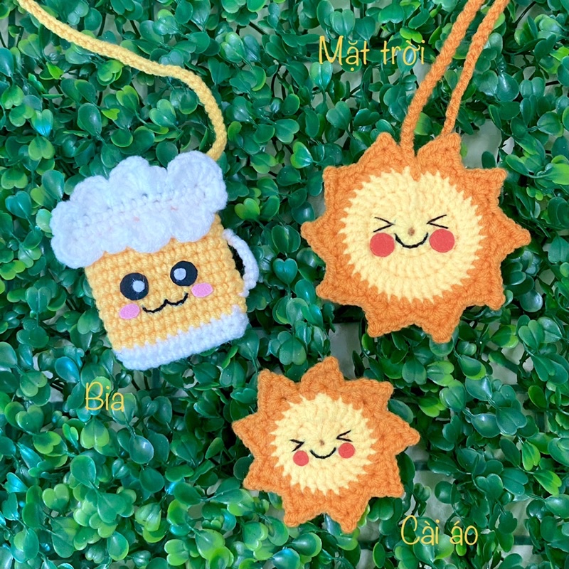 Túi đựng tỏi cho trẻ sơ sinh hình con mèo dễ thương - Túi đeo bỏ tỏi tránh vía