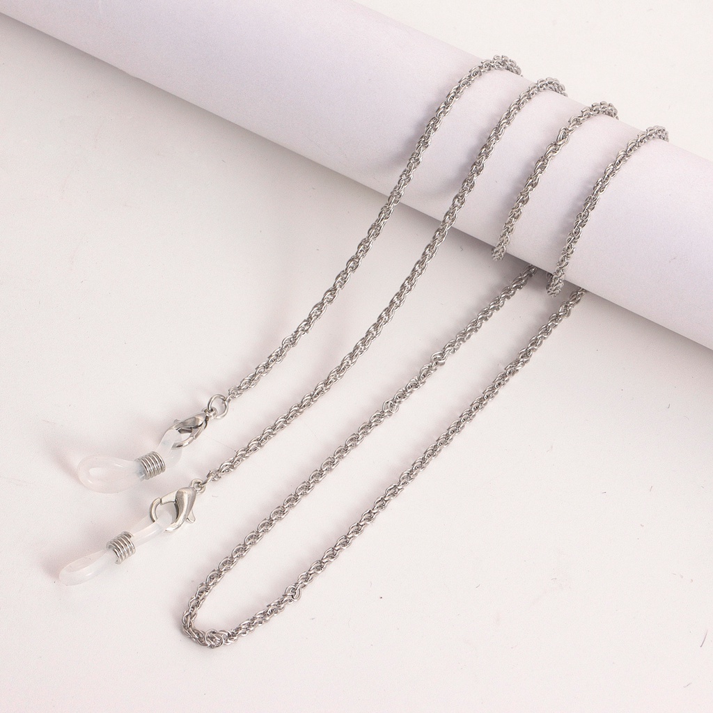 Dây Xích Kim Loại Đeo Kính Chống Trượt Thời Trang