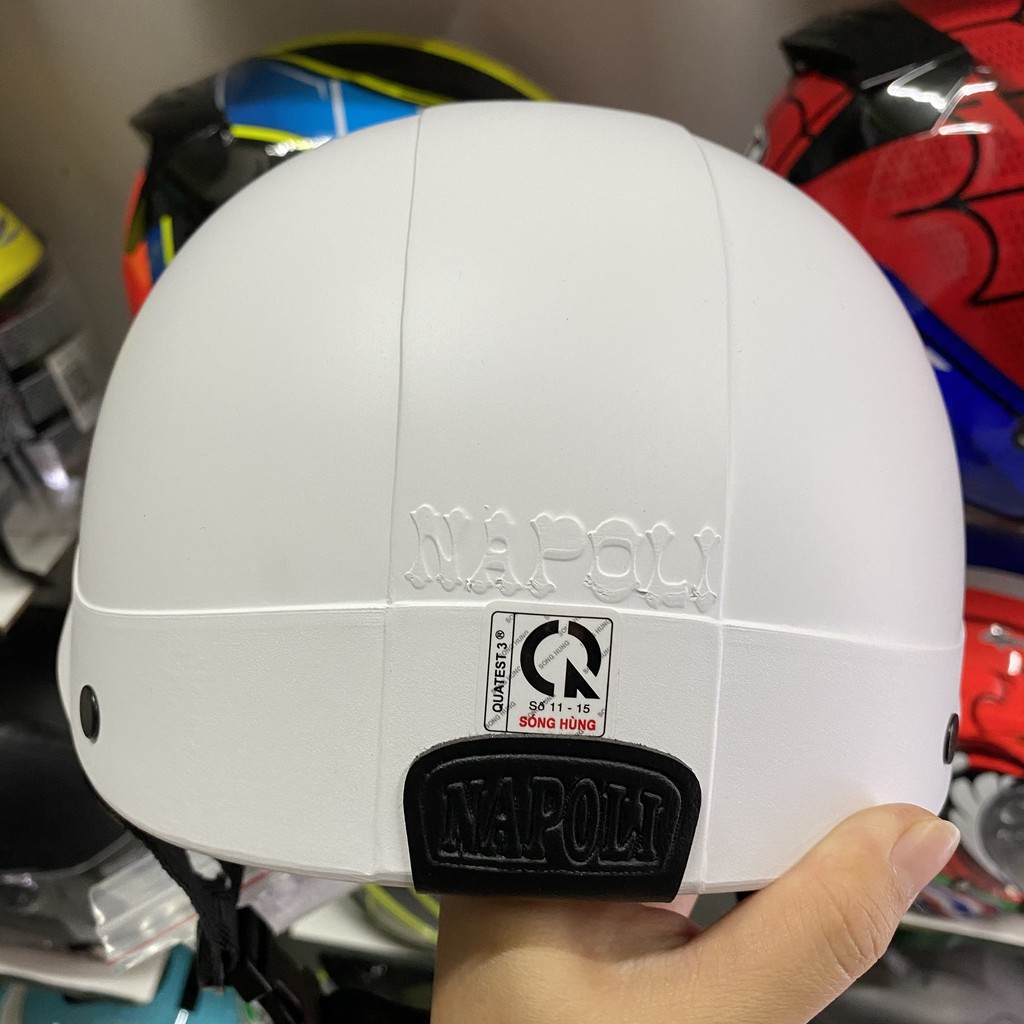Nón Bảo Hiểm Lưỡi Trai Napoli N088 - Free Size