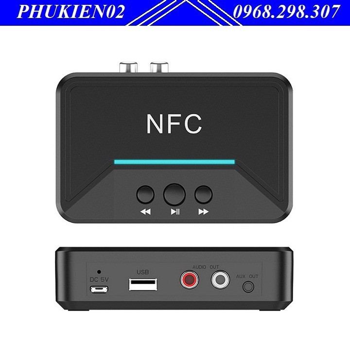Thiết Bị Thu Bluetooth BT200 NFC Cho Loa Và Amply