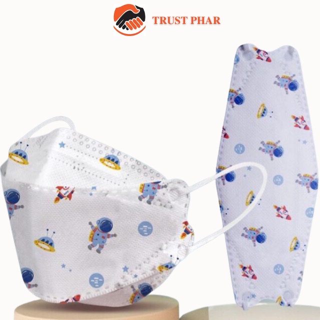Sét 10 Khẩu Trang Trẻ Em 4D KF94 Kháng Khuẩn, Dễ Thở Hoạ Tiết  Cao Cấp Cho Bé Từ 1-8 Tuổi | BigBuy360 - bigbuy360.vn