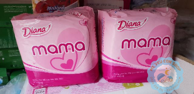 [HSD 2027] Băng vệ sinh MAMA DIANA dành cho mẹ sau sinh (Gói 12 miếng) (katydang)