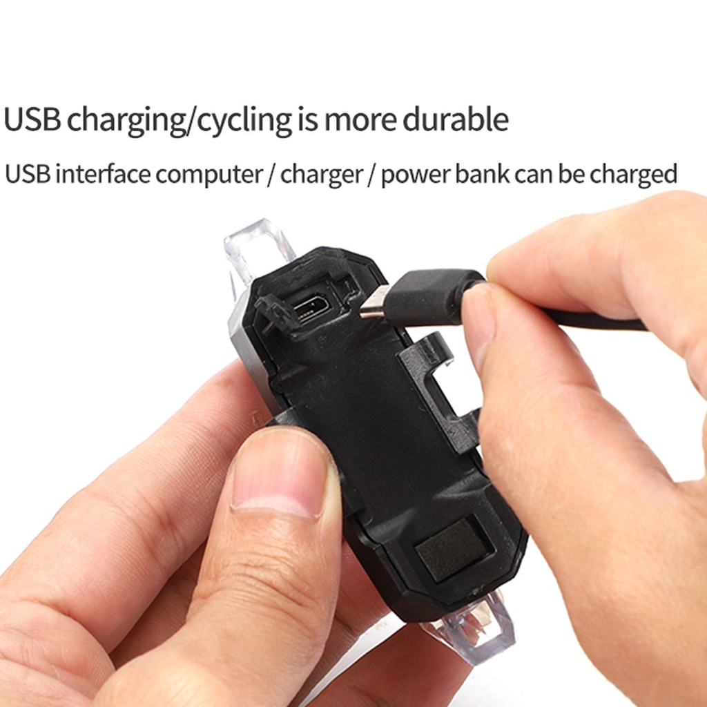 Đèn Cảnh Báo Gắn Đuôi Xe Máy / Xe Đạp / Máy Bay Có Điều Khiển Từ Xa 7 Màu Sắc