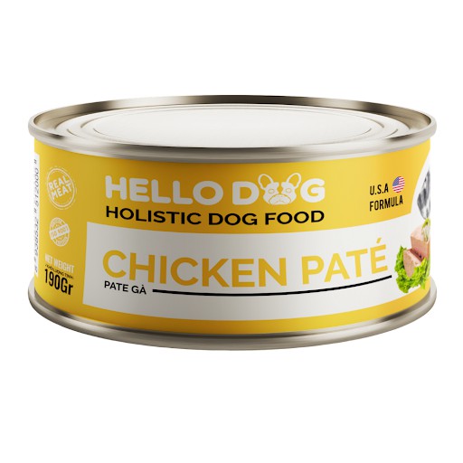 Pa tê tươi cho chó vị gà Hello Dog Chicken Pate 190g
