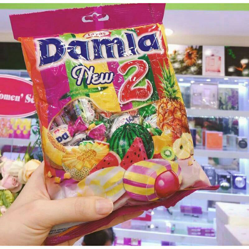 (MUA 5 TẶNG 1) KẸO MỀM TRÁI CÂY HỖN HỢP TAYAS DAMLA 500GR