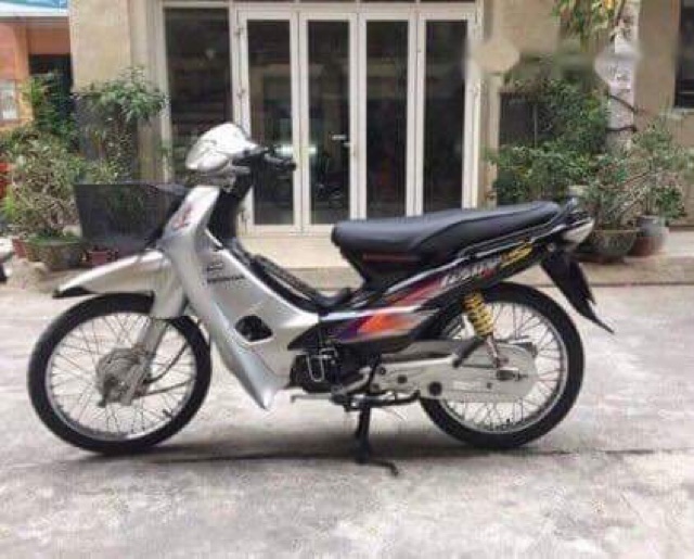 Bộ vỏ nhựa WAVE Bạc đen