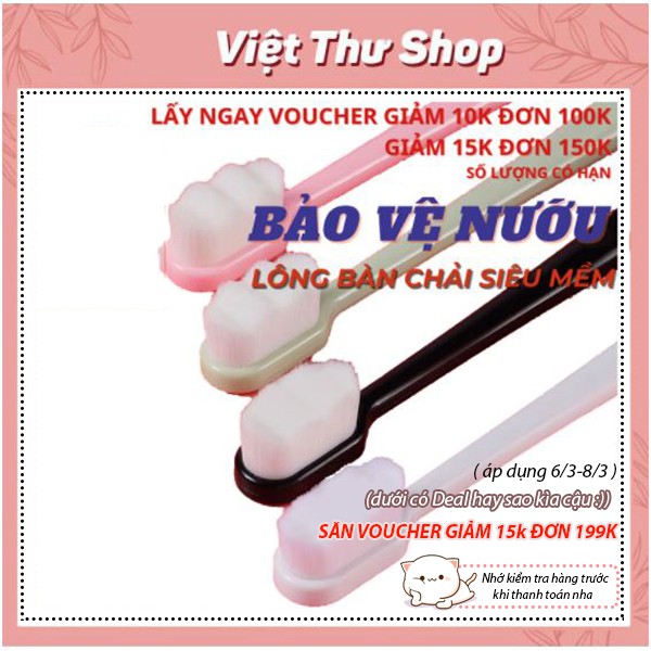 Bàn chải đánh răng vạn sợi lông bảo vệ nướu răng ngày càng chắc khỏe - Việt Thư