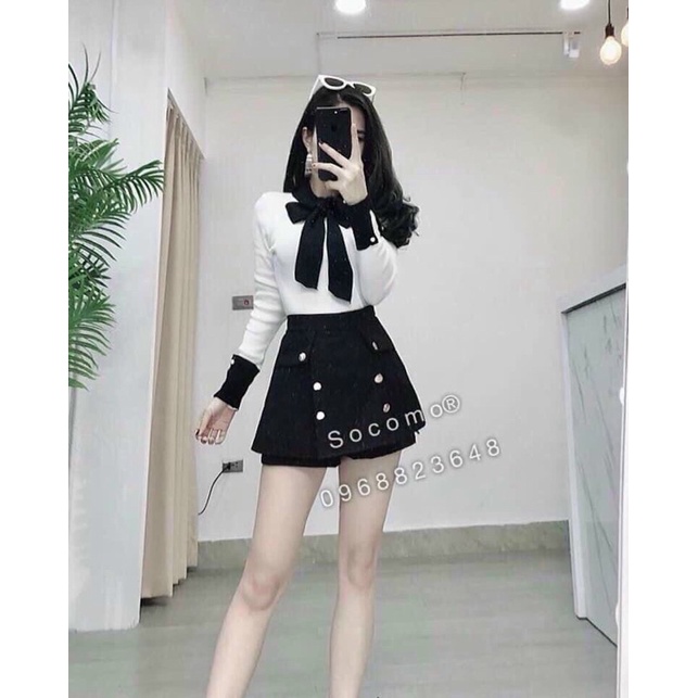 {giá huỷ diệt} CHÂN VÁY 2 HÀNG KHUY CỰC ĐẸP
