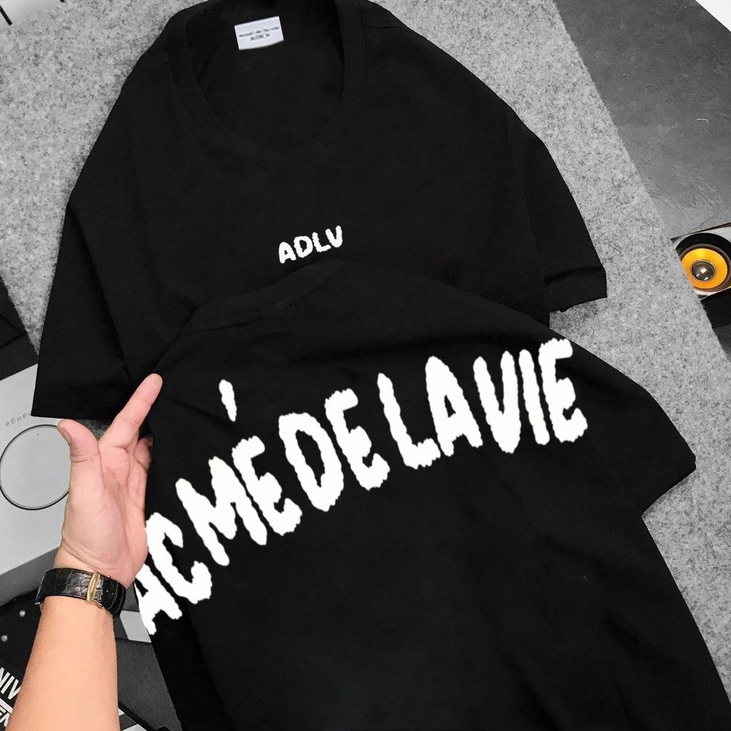 Áo Thun Unisex ADLV ACMEDELAVIA Áo Phông Tay Lỡ Form Rộng | BigBuy360 - bigbuy360.vn