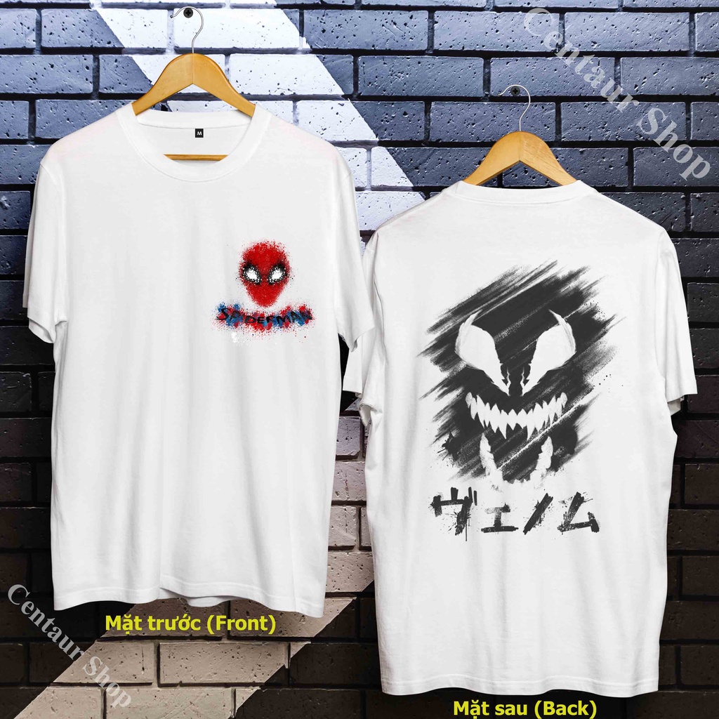 ⭐Áo Unisex Spiderman - Áo Unisex Người Nhện - Spiderman T-Shirt - Marvel T-Shirt cực chất - SPD-025