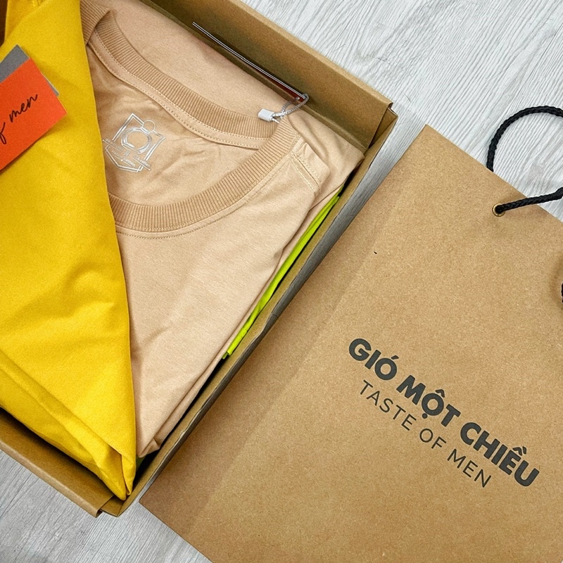 Áo thun nam freesize thêu tay vải khử mùi chống nhăn 100% cotton gió một chiều taste of men