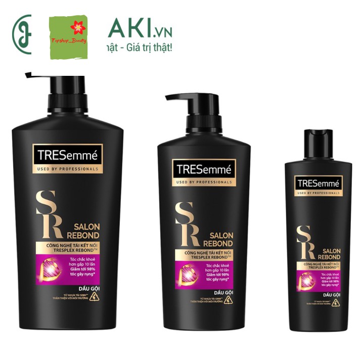 [Mã giảm giá sỉ mỹ phẩm chính hãng] Dầu Gội Ngăn Ngừa Tóc Gãy Rụng TRESemmé Salon Rebond Shampoo