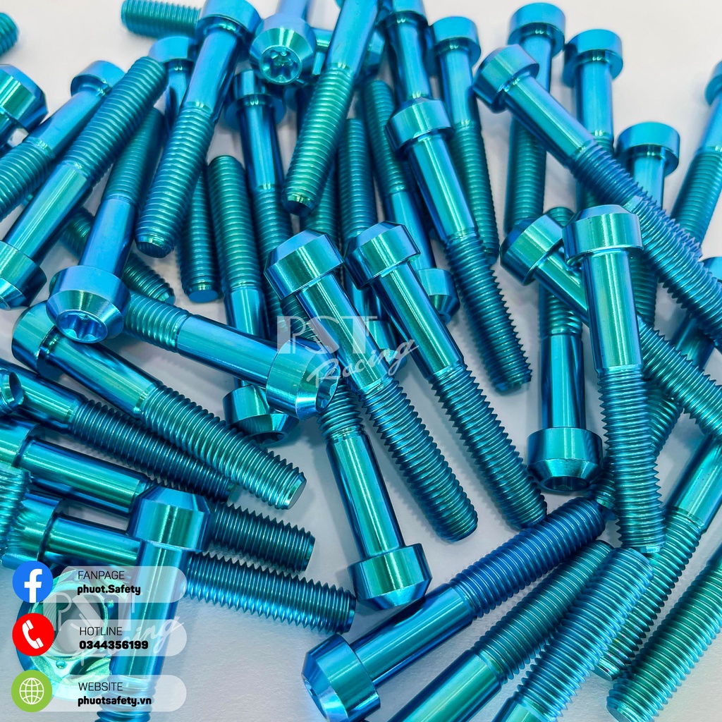 Ốc Titan đầu trụ 8li25>>>>8li60