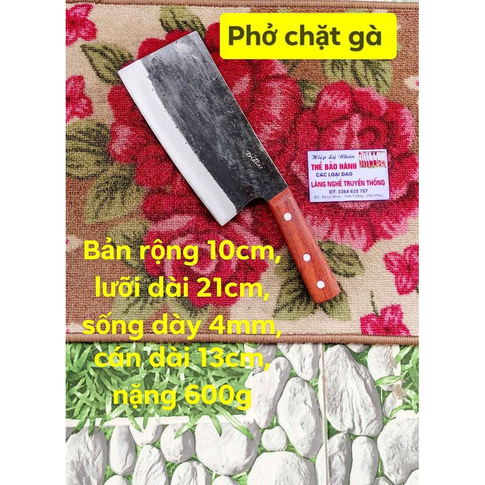 Dao phở chặt gà nhíp xe