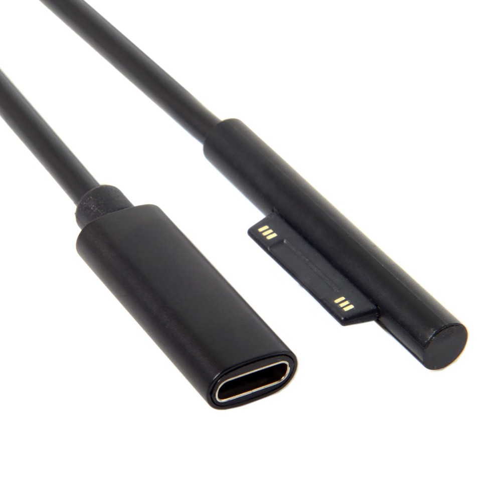Dây cáp sạc usb loại C DC 15V cho Microsoft Surface Pro 6 5 4 3