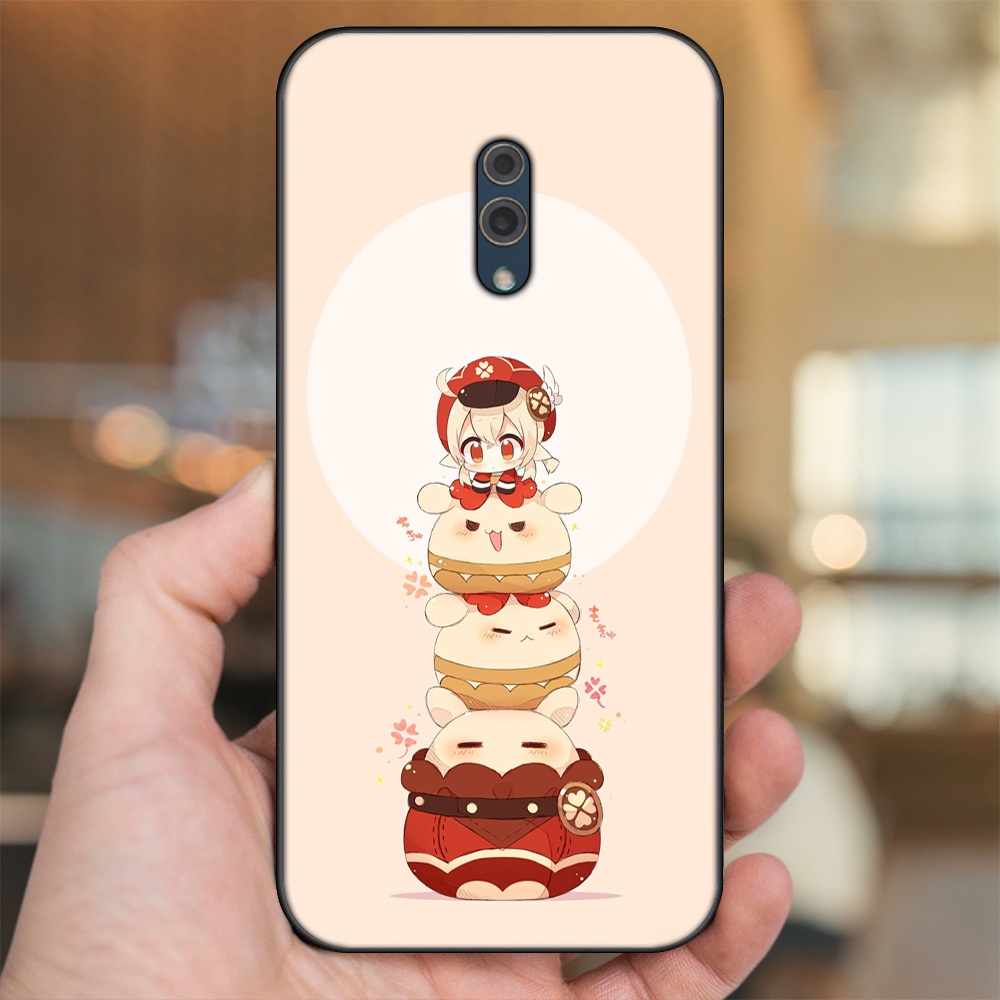 Ốp lưng Oppo K3 viền đen in hình Klee Genshin Impact