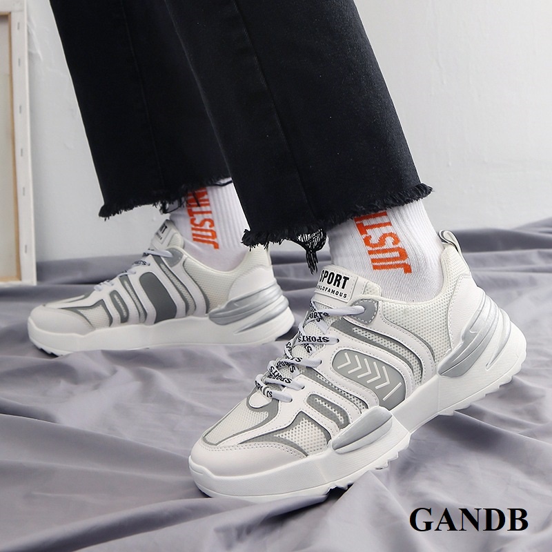 Giày sneaker nam thể thao đẹp tăng chiều cao GANDB