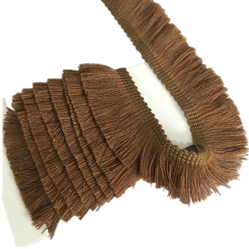 2 Yards Dây Tua Rua Bằng Cotton Trang Trí Quần Áo