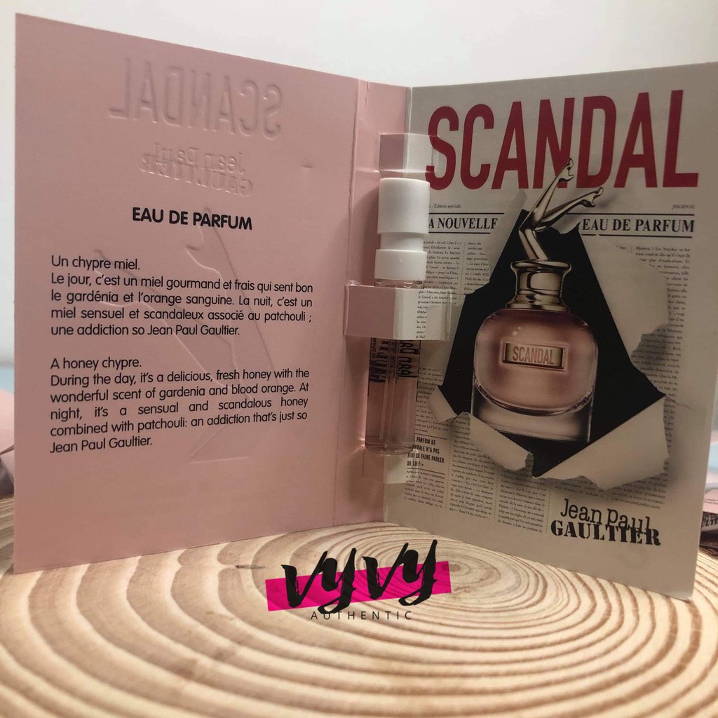 (Vial) Mẫu thử nước hoa nữ JPG Scandal EDP 1.5ml
