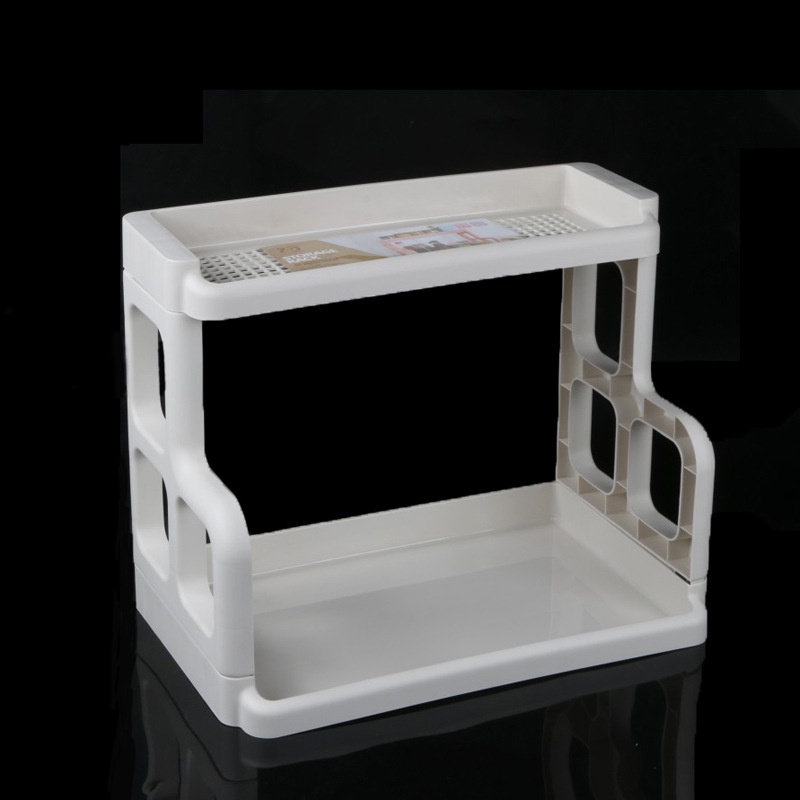 Kệ đựng gia vị 2 TẦNG có thể tháo rời tiện lợi cho bếp (40x24xm)