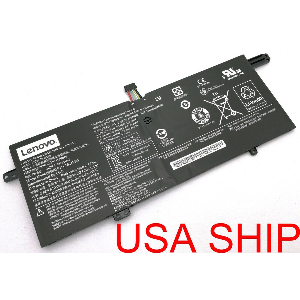 PIN LENOVO IDEAPAD 720S-13IBK 720S-13IKB L16L4PB3, L16L4PB2 L16C4PB3