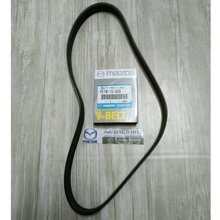 Dây Curoa tổng, dây đai máy phát+điều hòa(máy lạnh) xe Mazda CX5 Mazda 6 Mazda 3 (15-22) 2.0 (Mã: 6PK962, PETW15909)