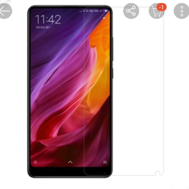 Bộ 2 kính cường lực xiaomi mi mix cao cấp chống vỡ