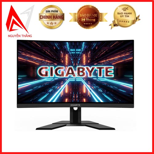 Màn hình Gigabyte G27FC (27 inch/FHD/VA/165Hz/1ms/250 nits/HDMI+DP/Cong)