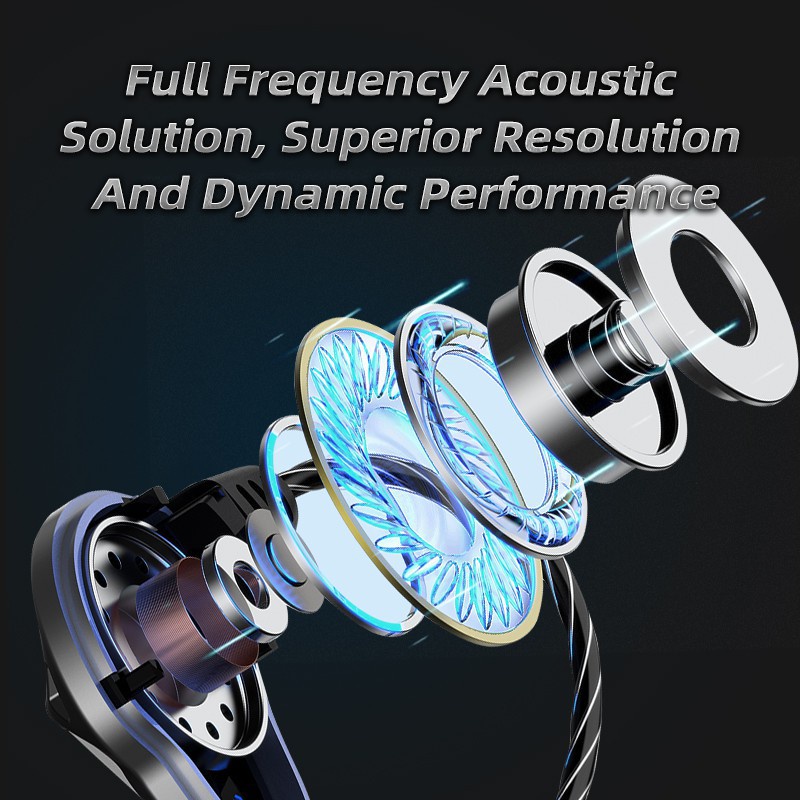 Tai nghe nhét tai QKZ AK7 giảm tiếng ồn giắc cắm 3.5mm có micro