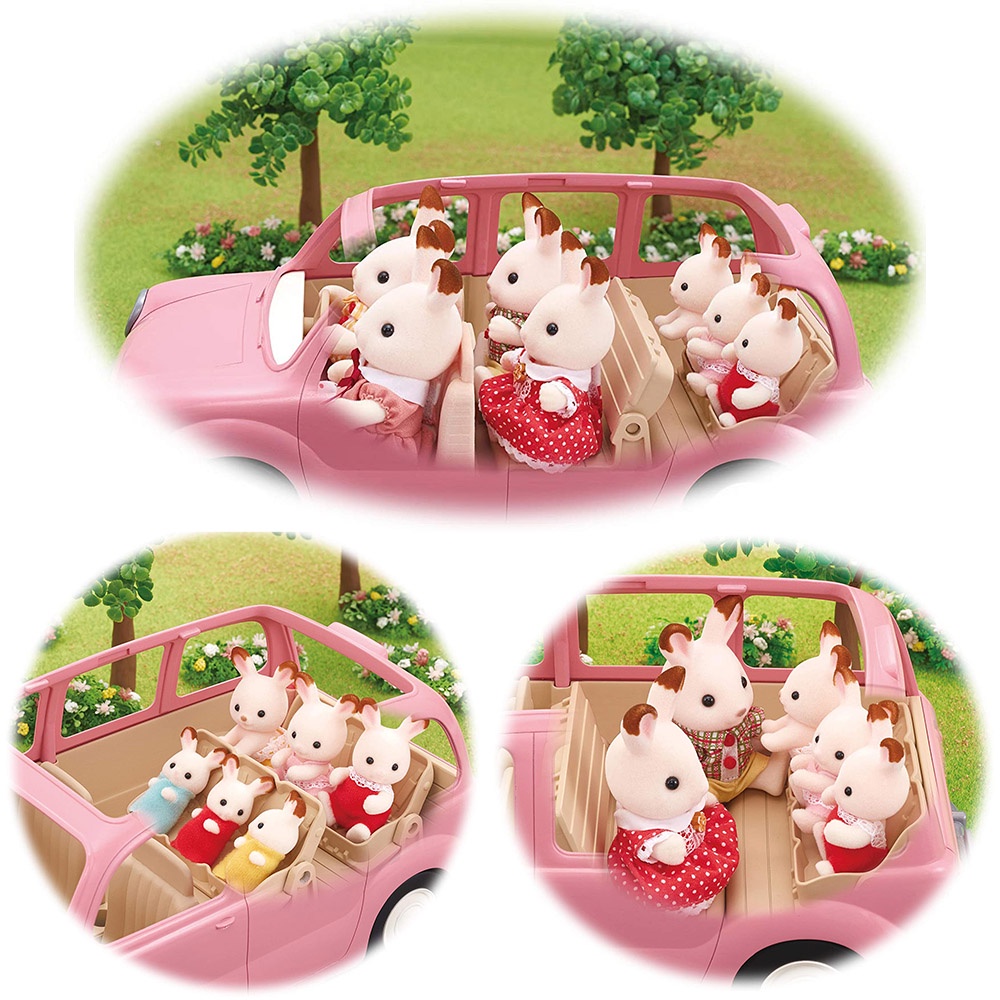 Đồ Chơi Sylvanian Families Xe Du Lịch Dã Ngoại Gia Đình Family Picnic Wagon