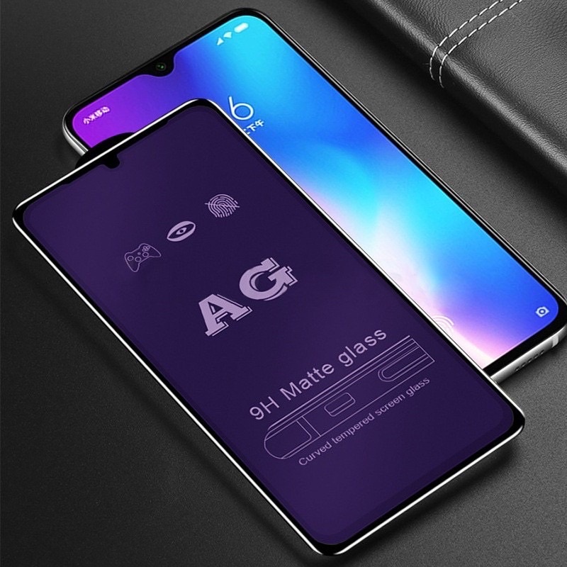 Kính cường lực ip chống vân tay, mồ hôi AG full màn, màu nhám cho Ip 6s/6sPlus/7G/8G/7P/8P/X/Xs/Xs/11/12