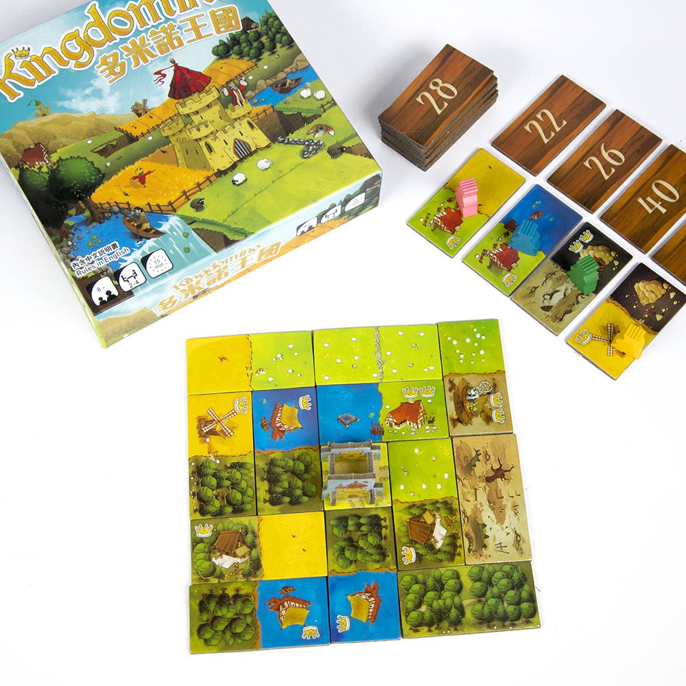 Boardgame chiến thuật hay Kingdomino - Chúa tể Domino