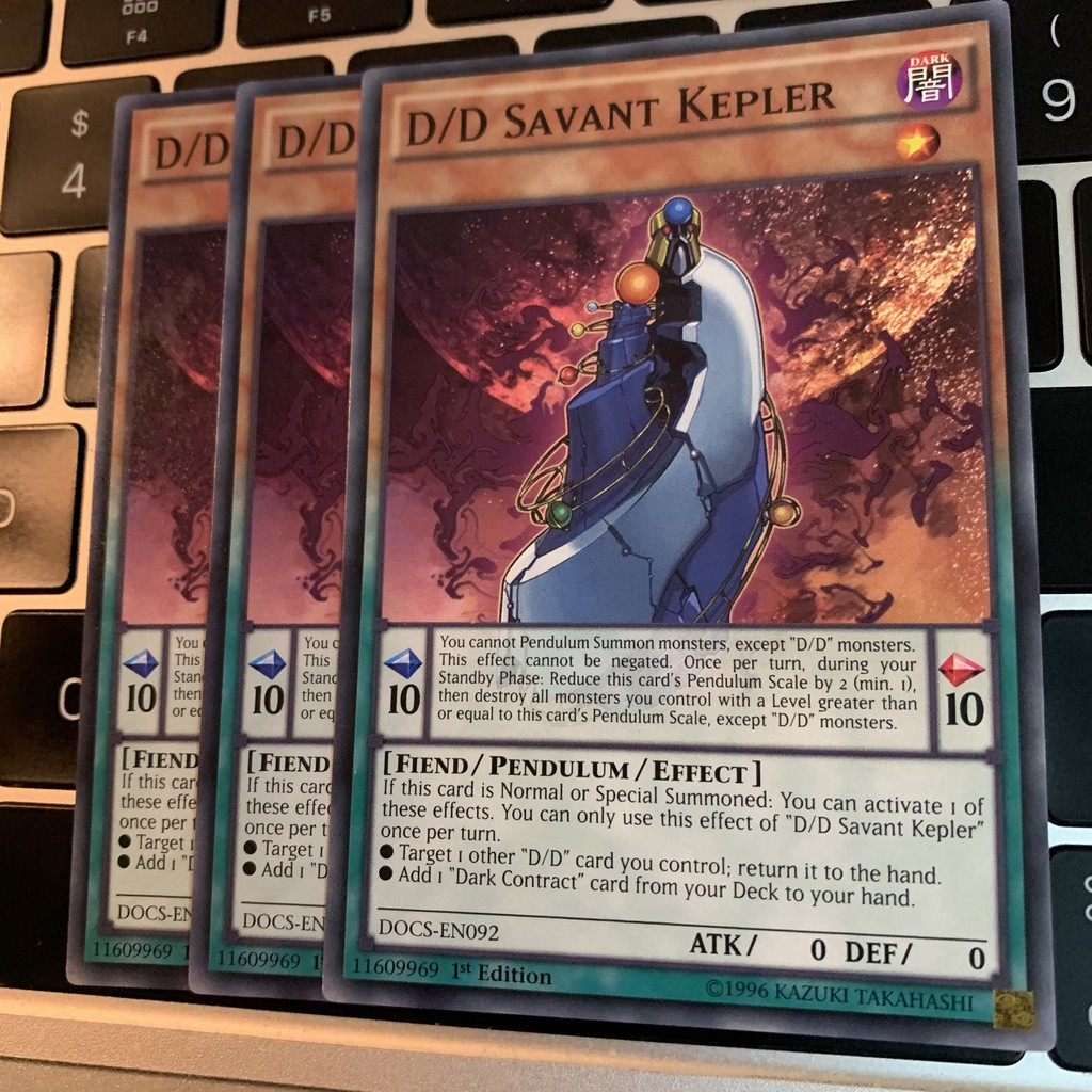 [EN][Thẻ Bài Yugioh Chính Hãng] D/D Savant Kepler