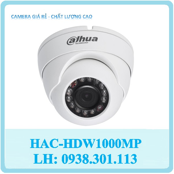 Camera HDCVI DAHUA HAC-HDW1000MP