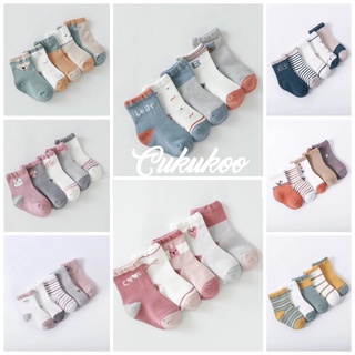 Combo 5 đôi vớ cổ ngắn Nemo baby hàng cao cấp cực xinh cho bé trai bé gái