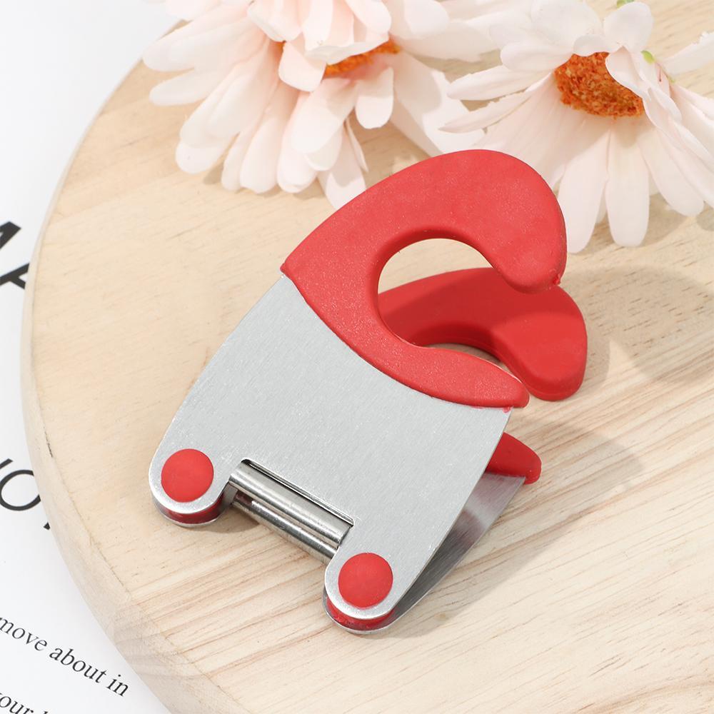 LEISURE Kẹp Giữ Xẻng Nấu Ăn Bằng Thép Không Gỉ Cách Nhiệt Tiện Dụng Cho Nhà Bếp